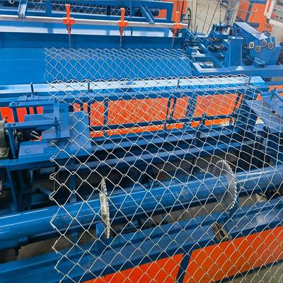 高效自动化勾花网机｜Chain link fence machine｜3D编织技术