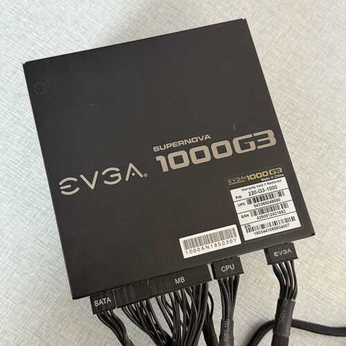 {议价}EVGA 1000G3 1000W金牌全模组高端电源