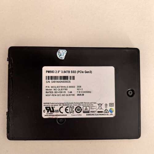 {议价}PM983 3.84T企业固态硬盘，拆机成色新