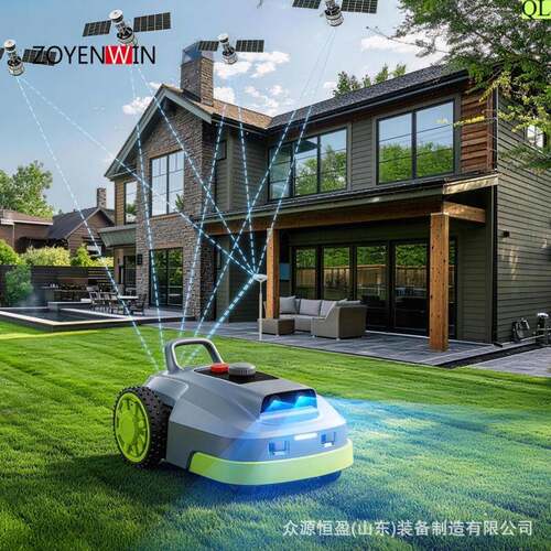 电动智能割草机器人 L1500型手机APP自动充电时家庭草坪修剪机