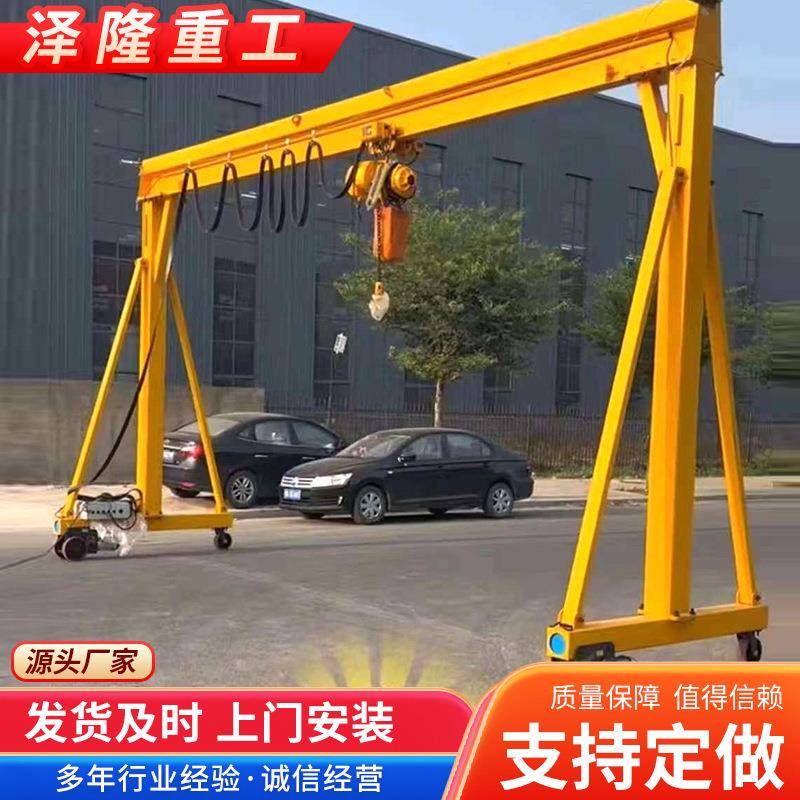 龙门架工地用移动电动万向龙门架工作效率高