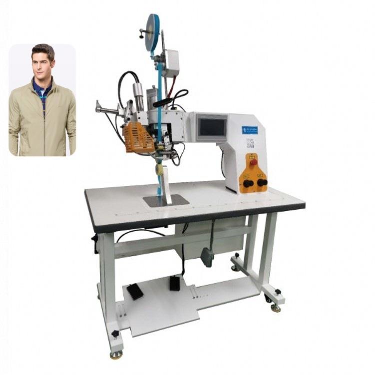 供应无缝反光衣贴胶机热风缝口密封机防水贴条无痕运动服贴条机