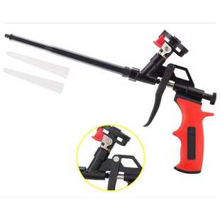 免清洗带开关阀门发泡枪 喷枪发泡剂泡沫填充特氟龙foam gun