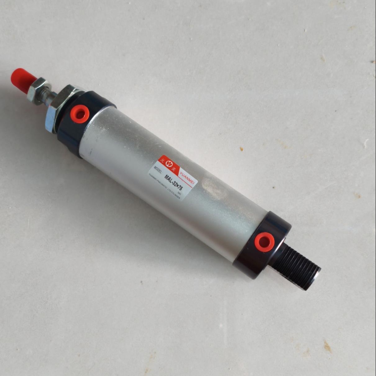 带后尾32*50/75/100/125/150双作用气缸气动元件塑钢机器设备配件