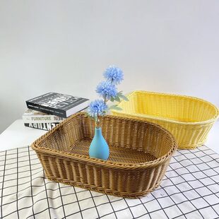 厂促多功能家用脏衣篮酒店宾馆收纳筐大容量手工编织浴室杂物筐收