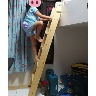 木梯子实木质楼梯家用学生宿舍上下床双层床阁楼楼梯木直梯子雁冰