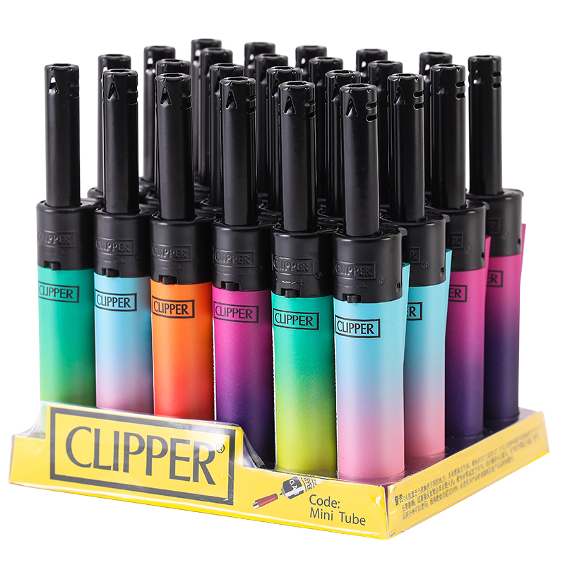 CLIPPER可利福长管烟斗火机点火枪充气长手柄点蜡烛液化气