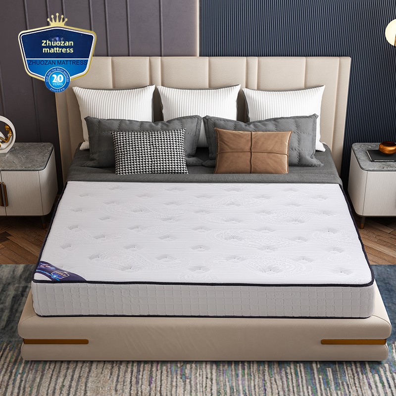 乳胶席梦思床垫1.5米1.8米弹簧床垫椰子棕榈床垫软硬两用加厚订制