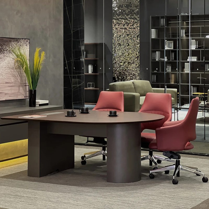 新中式胡桃木实木茶m台轻奢功夫茶桌椅组合喝茶泡茶桌现代简约茶