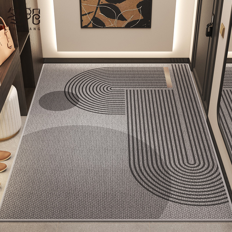 地毯门垫进门家用耐脏p免洗玄关脚垫2024新款门外可裁剪入户门地