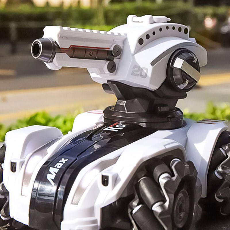 Z2四代 无下沉 水弹遥控车机甲无人机坦Q克主炮专用改装升级