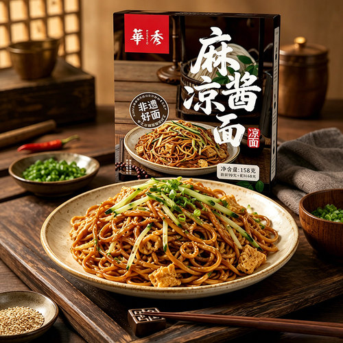 浓郁芝麻酱香夏季一口打开食欲