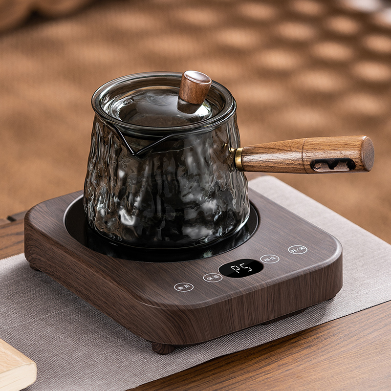 兴梵小青柑专用冲泡煮茶器耐高温玻璃侧把壶茶具套装电陶炉煮茶炉