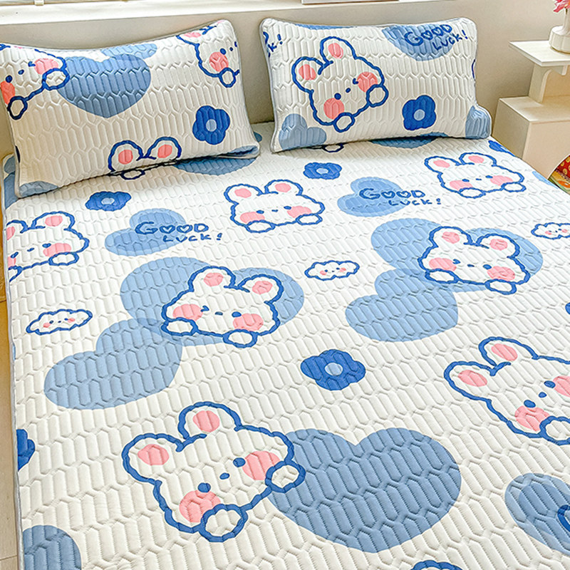 2023新款乳胶席三件套天丝软凉席两件套可水洗学生凉感丝空调席子,床上用品,乳胶席,淘宝优惠券,粉丝福利购,淘宝优惠卷