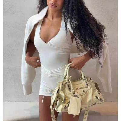 澳洲CSB普拉提挂脖背心Y标~带胸垫防震裸感瑜伽上衣健身短裤套装