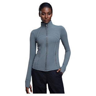 *CSB秋季长袖瑜伽服弹力修身运动外套女户外骑行跑步健身服夹克