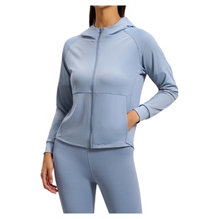 澳洲*CSB宽松上衣瑜伽服健身跑步运动服连帽开衫运动外套