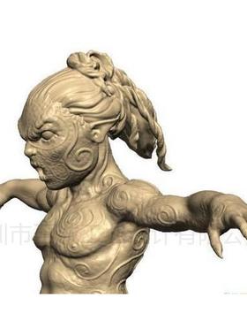 玩具产品起板 雕刻设计 抄数画图 3d建模 手板模型制作