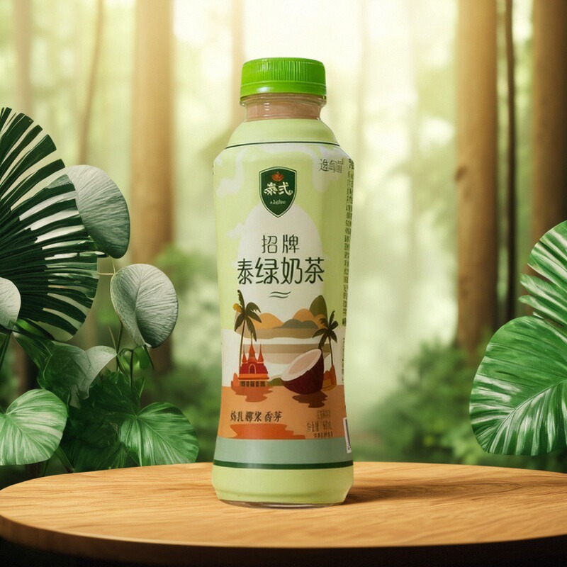 逸甸园泰绿奶茶420ml泰国风味