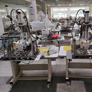 电脑针车自动多孔坐垫机 自动打圆打圈机 自动定点缝纫机