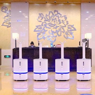 洛必德Robint-Disinfection：XE酒店医院雾化喷洒消毒机器人