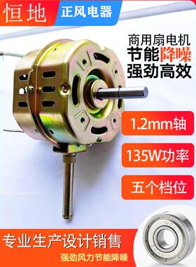 FE-450T 通用商务扇电机马达130W大功率静音强力风扇电机座地扇
