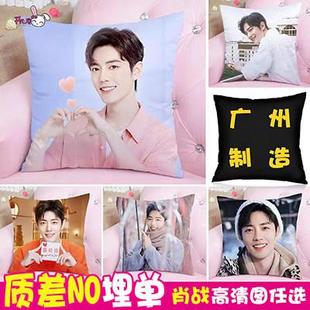 肖战抱枕余生请多指教周边双面diy定制人形睡觉被子两用女靠枕头