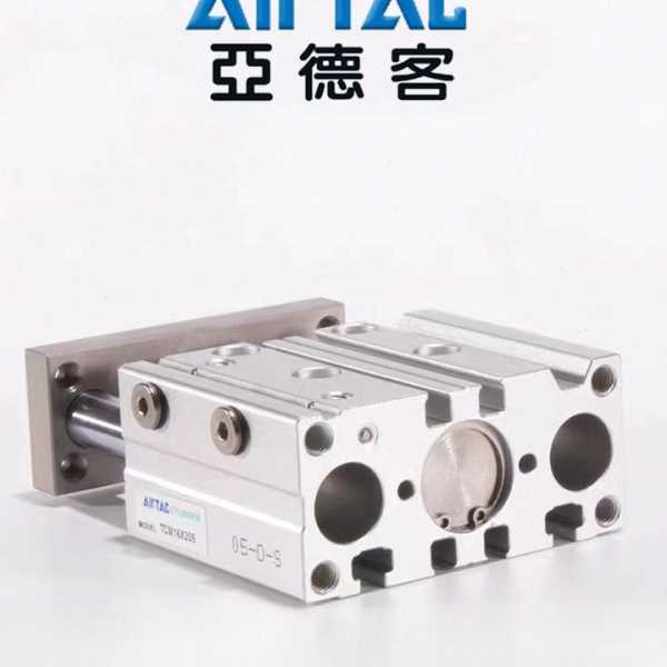 亚德客三轴气缸TCM12/16/20/25/32X10S/20S/25S/30S/40S/50S/100S