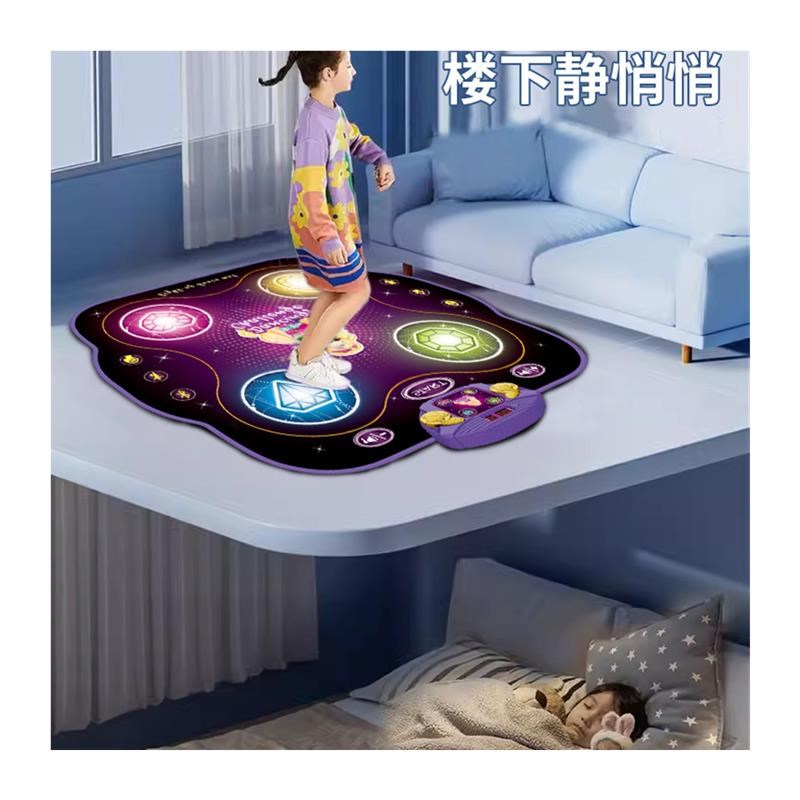 儿童跳舞毯脚踩音乐体感游戏机地垫无需电视宝宝室内运动健身家用