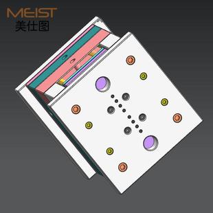 专业定制化妆品容器美容仪器功能产品造型研发模具设计私模PCTG