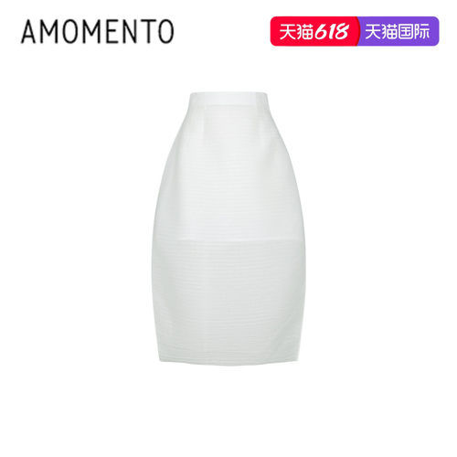 26春夏新款褶皱弧形半身裙