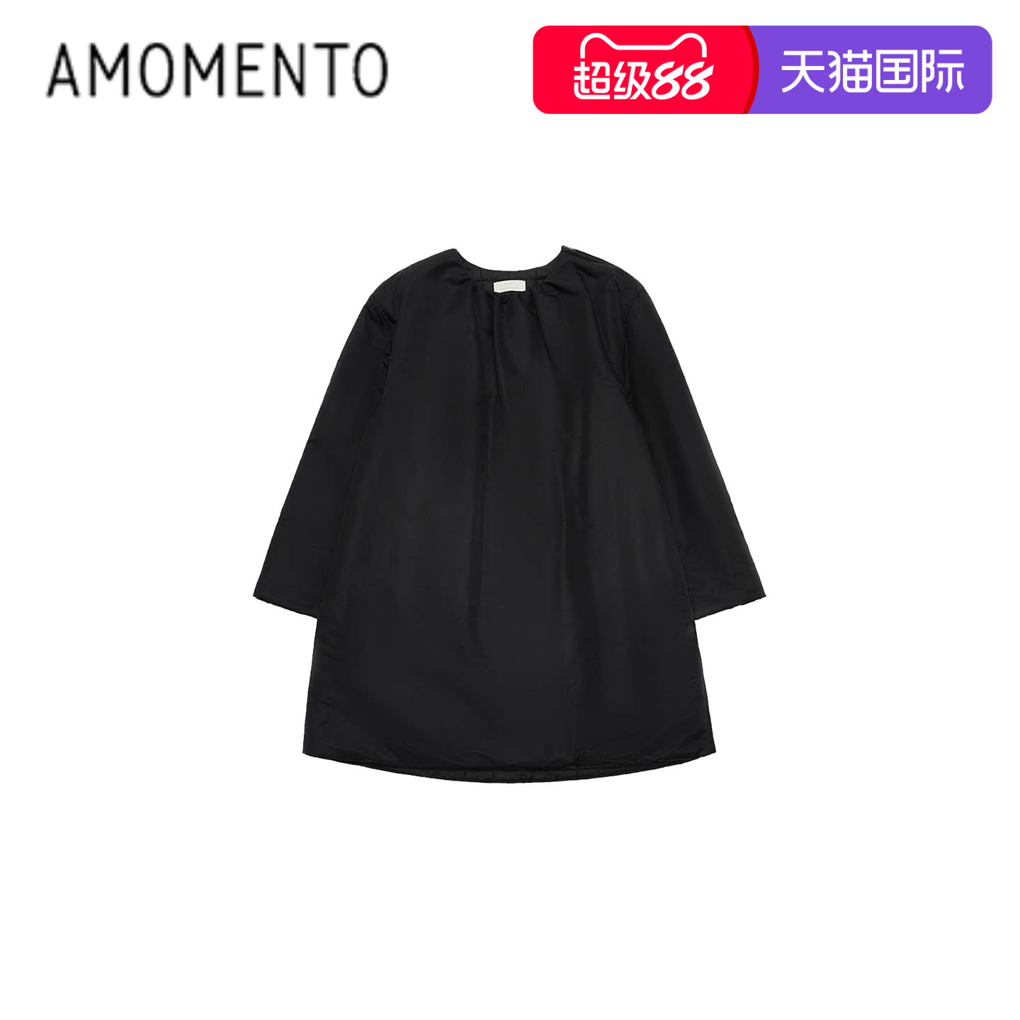 秋冬新款双面穿棉连衣裙百搭图片