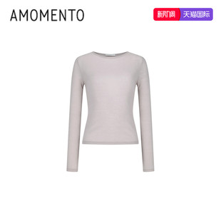 ROUND 26PS SHIRT 百搭棉制圆领T恤潮 26早春新款 AMOMENTO