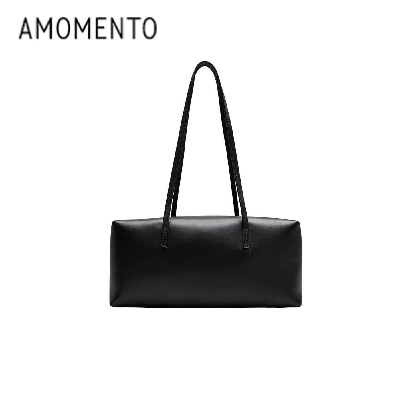 [AMOMENTO] CUBO BAG 25年秋冬新款大号立方体手提肩背包男女通用 - 实物图