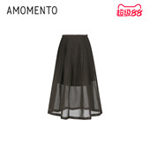 PLEATED 26PS MIDI SKIRT 百褶中长半身裙 26早春新款 AMOMENTO