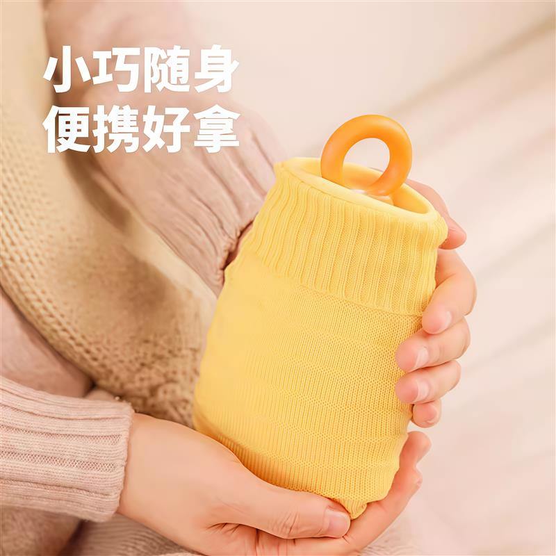 热水袋注水婴儿敷肚子防胀气硅胶儿童热敷专用加厚防爆小号暖宝宝