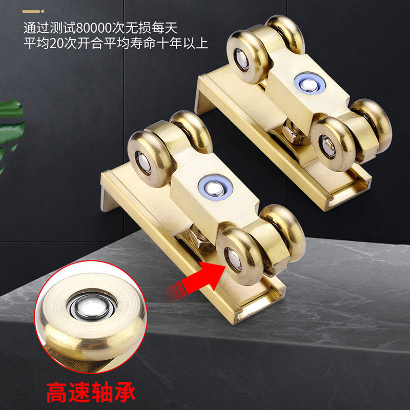 推拉门吊轮移门吊门滑轮吊轨轮玻璃木门阳台移门轮静音轨道轮配件