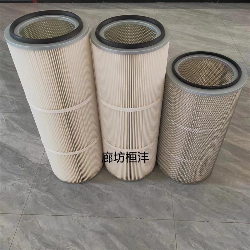 抛丸机除尘器滤芯 工业除尘滤筒 打砂房除尘滤芯3266图片