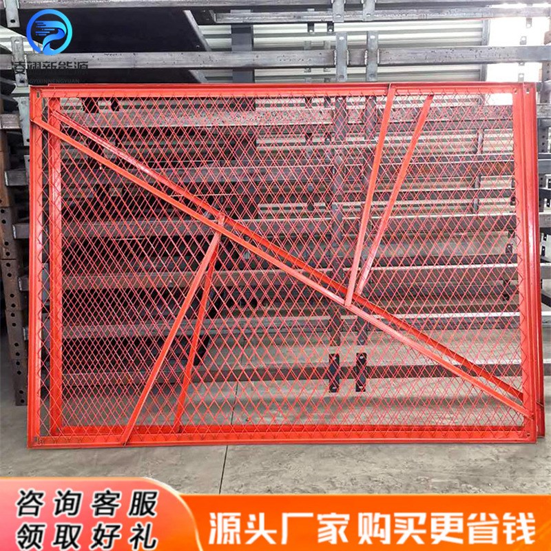 施工安全梯笼建筑工地桥梁施工组合防护爬梯路桥施工封闭式防护网