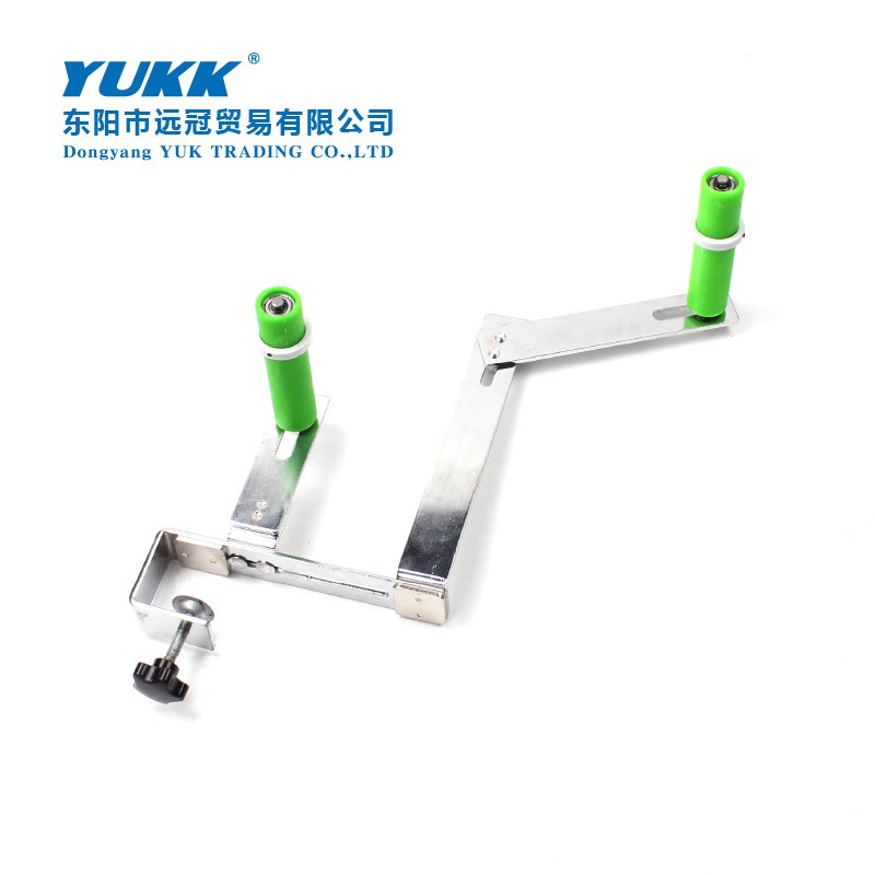包缝机锁边车拉腰橡筋架拉裤腰松紧带工具拷边机啤呤架拉腰装置