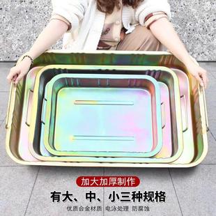 接油盆機油盆接油盤塑料汽修機油收集盆托盤接油桶摩托車廢機油盆