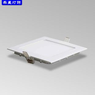 方形LED廚衛(wèi)燈嵌入式 廚房吸頂燈衛(wèi)生間浴室燈具過道燈面板燈暗裝