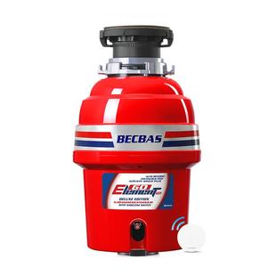 貝克巴斯食物垃圾處理器E60EVO廚余粉碎機正反轉無線開關