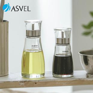 密封醬油醋調料瓶香油調味罐 日本asvel油壺玻璃家用油瓶廚房分裝