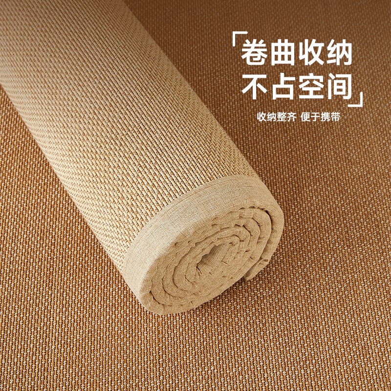 日式竹编地毯榻榻米地垫定制民宿卧室客厅M凉席飘窗垫藤席草席垫
