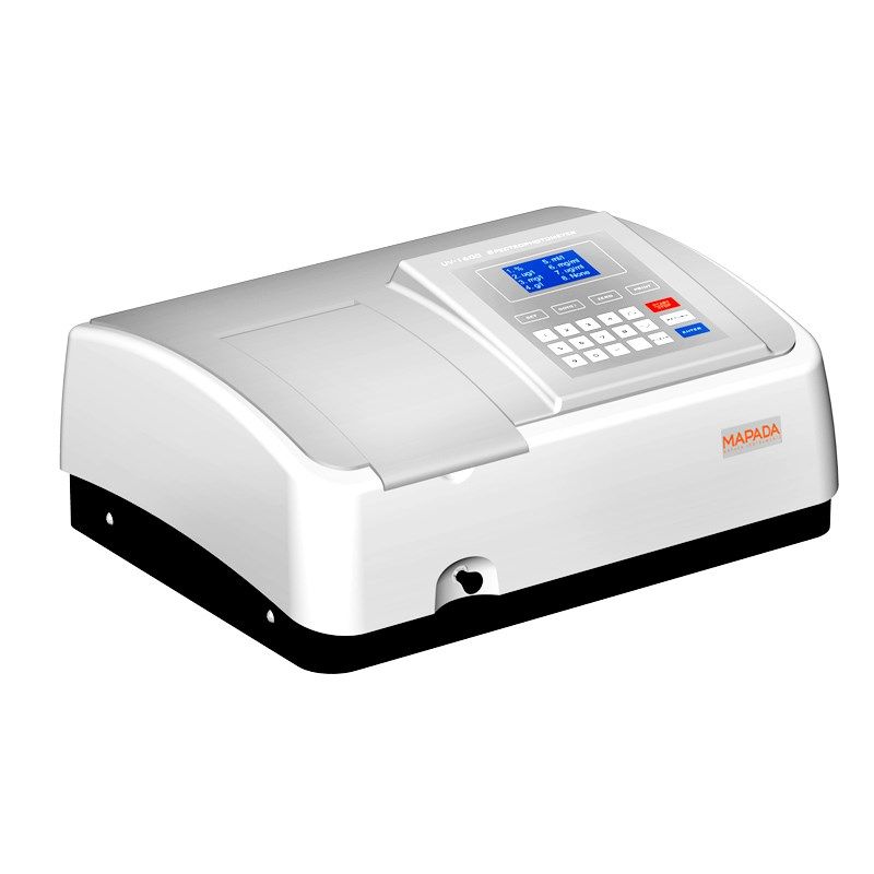 上海美谱达紫外可见分光光度计UV-1200/1600/1800PC光谱分析仪