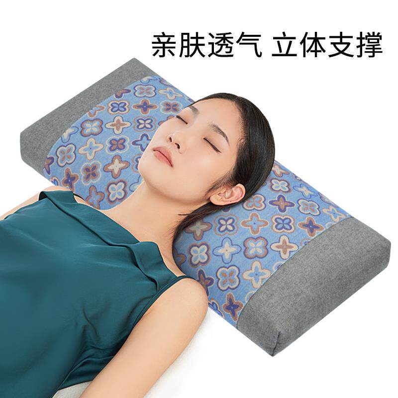 全荞麦决明子枕头睡眠护颈枕助硬枕护颈椎颈枕腰枕高枕壳皮全填充