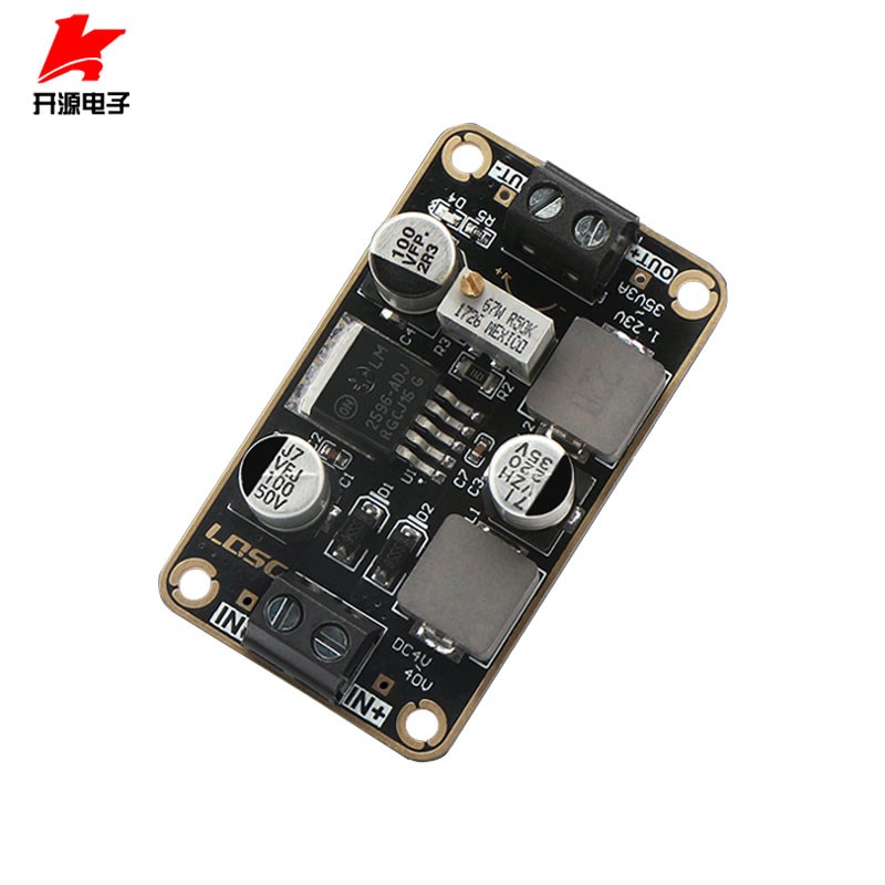 DC调降压电源模块3V-40V转1.23-35V输出可调3A非隔离稳压板电源