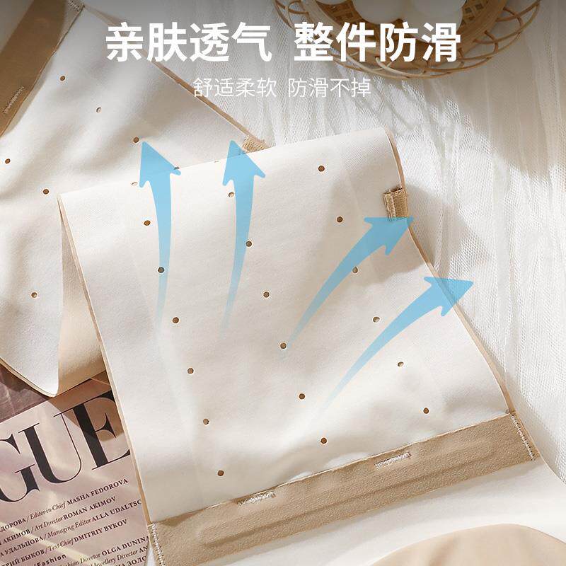 无肩带内衣女双前扣小胸防滑聚拢加厚显大隐形抹胸裹胸文胸罩夏天