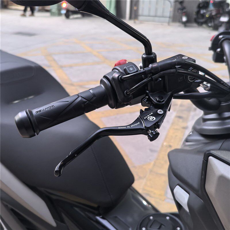 适用摩托车升仕150X 150V改装刹车手把带驻车可调车把牛角拉杆